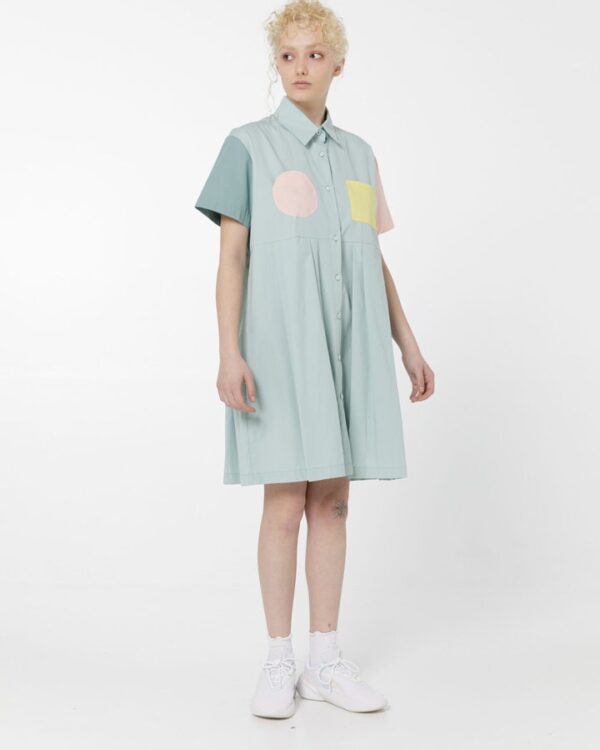 Double Bubbles necklace | Terra 8 Dress Gino - Azzurro MEDIUM