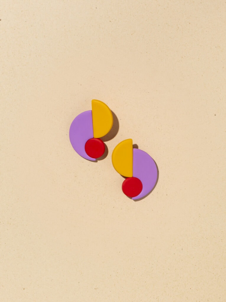 Aurea earrings | Lilac