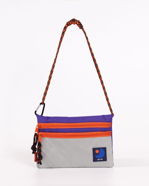 Hikaru shoulder bag | Carnelian 12 mini-borsa-candy-violagrigio