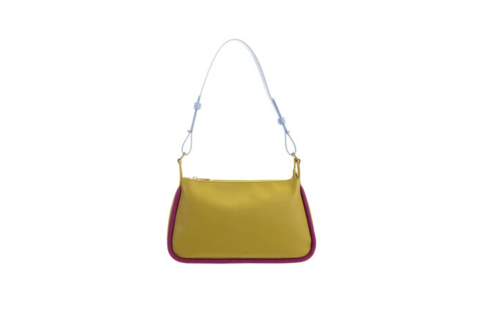Bum Bag Sakura & Black MEDIUM 13 Handbag • il sole | Green