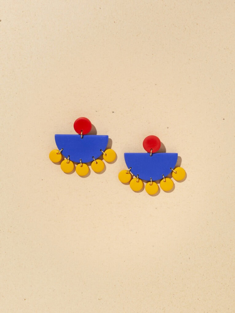 Fantasia | Blu cloves earrings 24 Fantasia | Blu cloves earrings
