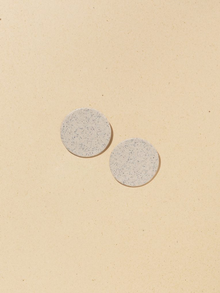 Viola full moon | Sand earrings