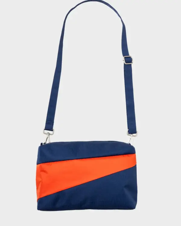 Candle Holder 3 New Bum Bag Navy & Red Alert | MEDIUM
