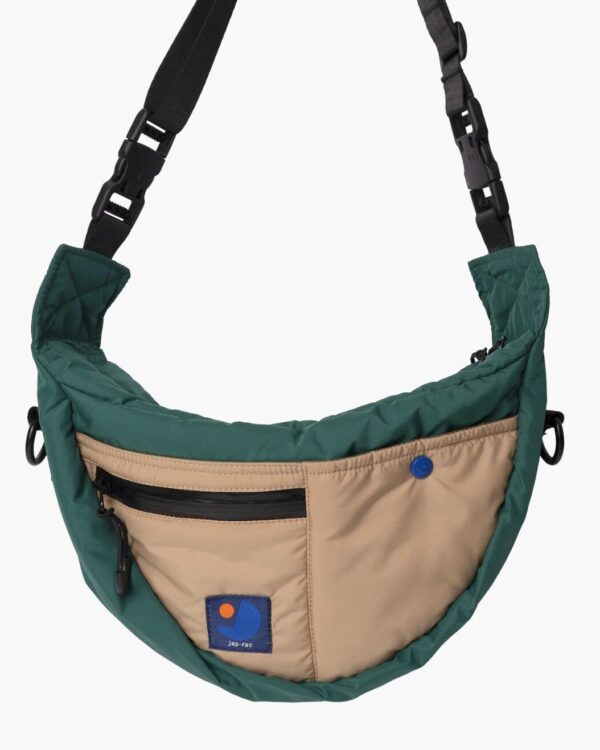 Half Moon Bag | Green Beige