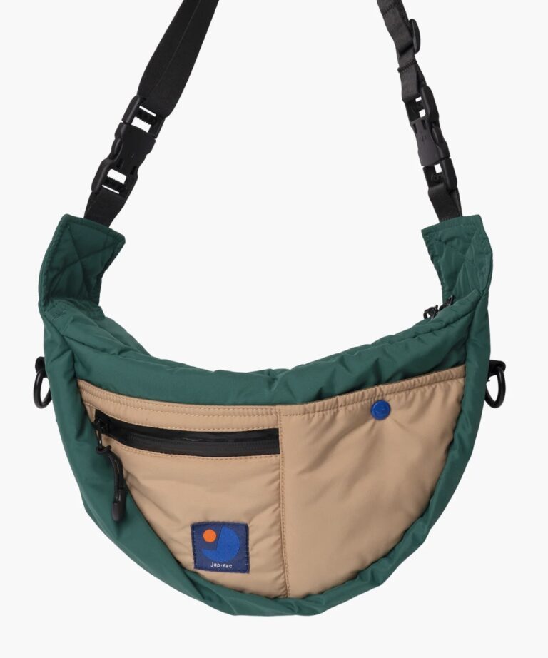 Backpack Feel good | Silver 23 Half Moon Bag | Green Beige
