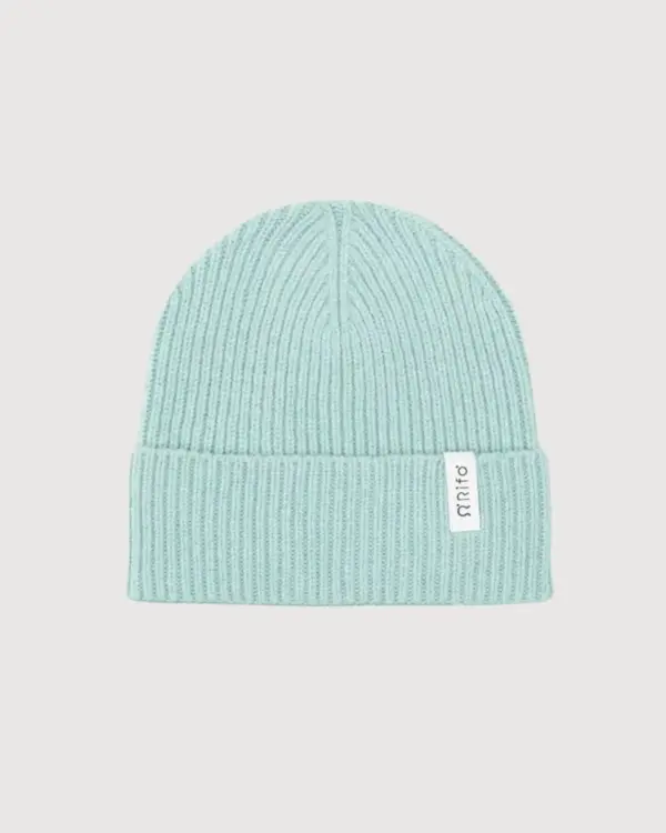 Hikaru shoulder bag | Carnelian 7 Recycled Cashmere Beanie | Mint