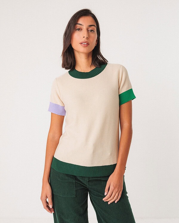 Jona Medium Bag | Light Almond - Olive 17 ARHAN-GOTS T-SHIRT
