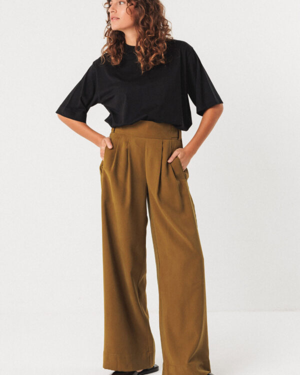 Jona Medium Bag | Light Almond - Olive 21 HESTIA TROUSER | BROWN